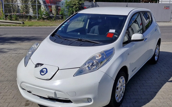 Nissan Leaf cena 22200 przebieg: 90000, rok produkcji 2016 z Ogrodzieniec małe 154